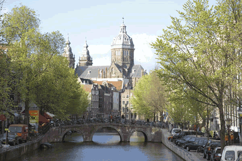 La splendida citt di Amsterdam